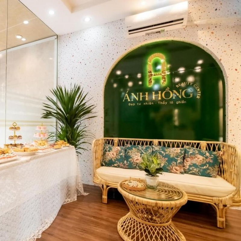 Decor trang trí tiệm Nail